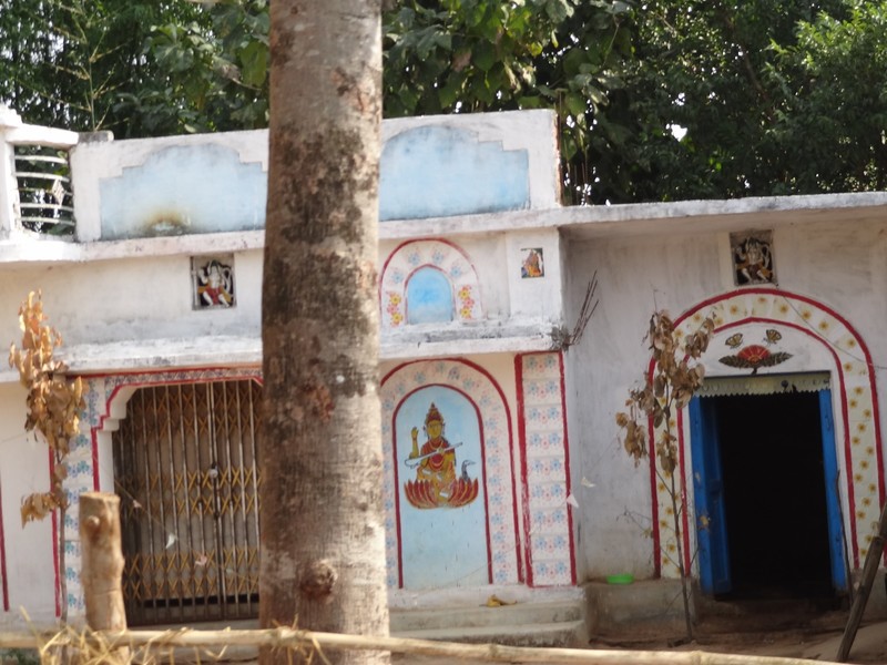 Hanumanji's temple in a Santal village