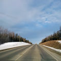 Another shot of never-ending Alaska Highway