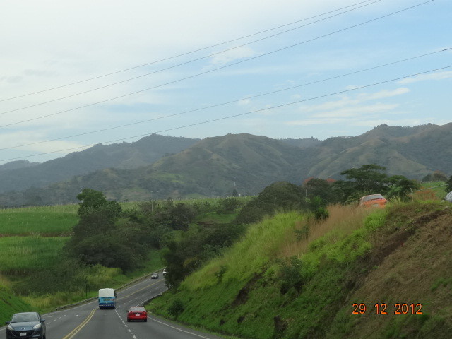 On the way to Monteverde from San Jose