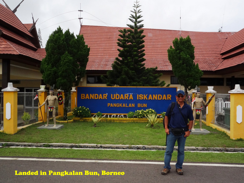 Arriving in Pangkalan Bun, Borneo