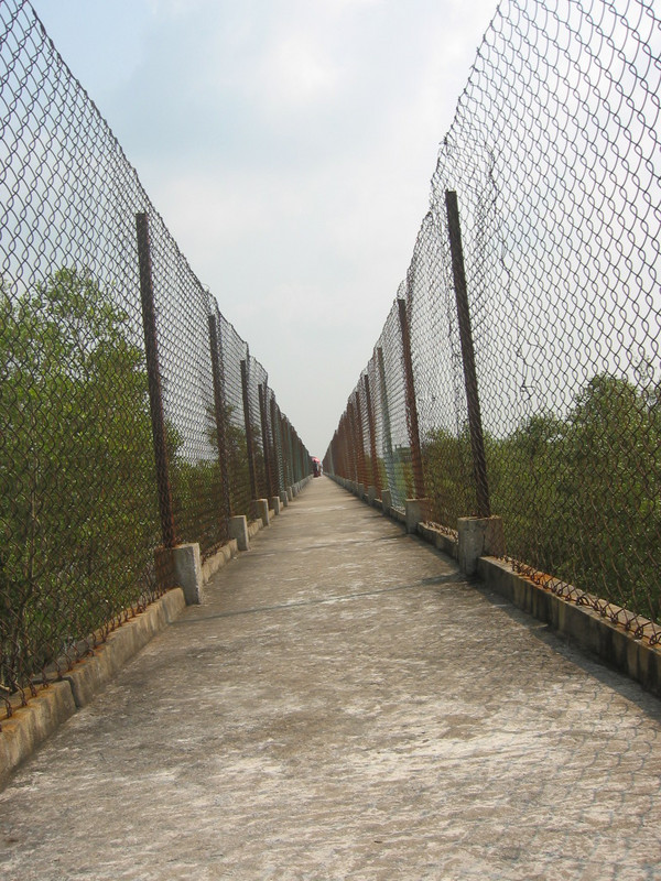 Fortified walk path