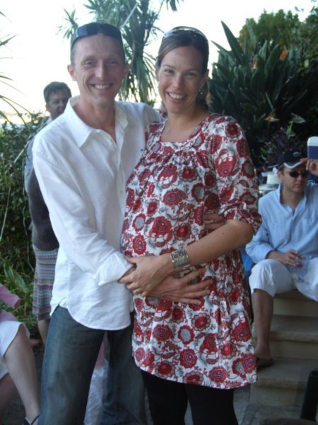 David Georgie and bump to arrive in 4 weeks time