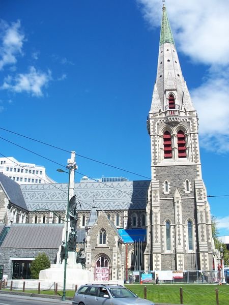 Cathedral in christchurch 