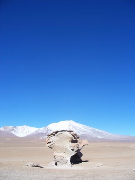 funky little rock in the andes 