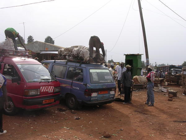 Arrival point in Bamenda