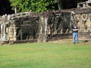 Angkor Thom - Elephant Terrace