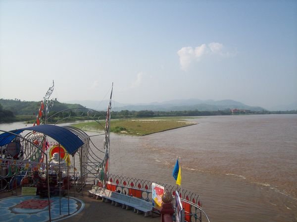 Rivers meet at Golden Triangle