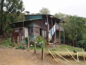Typisches Haus auf dem Land in dieser Region