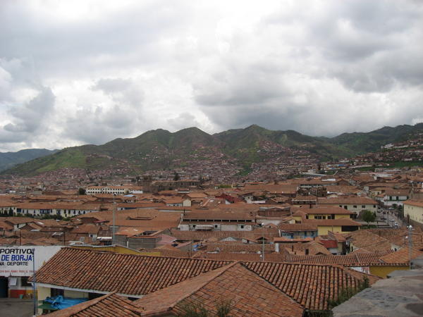 The terracota view of Cusco