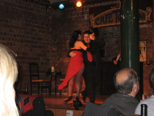 Tango Show at Cafe Tortoni
