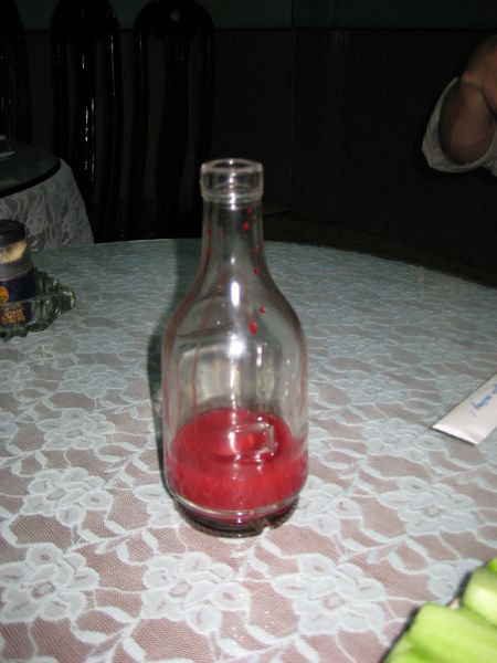 Snake Blood and Whisky Concoction