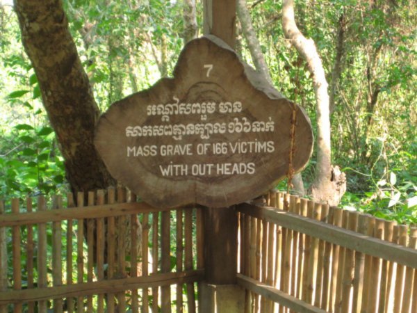 pne of the mass graves