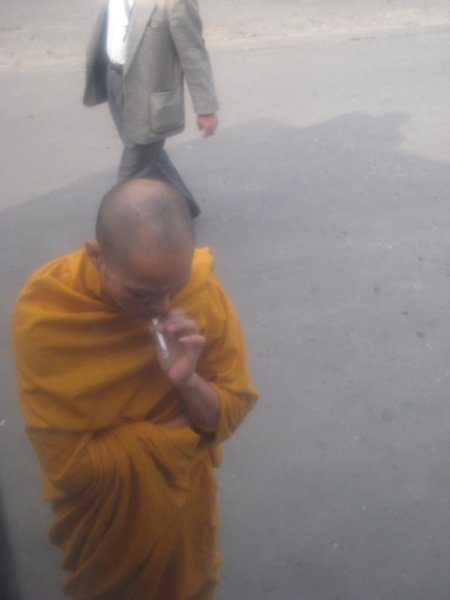 monks don't smoke, do they?