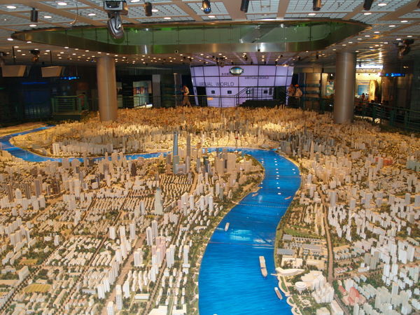 Shanghai Model at the Planning Museum