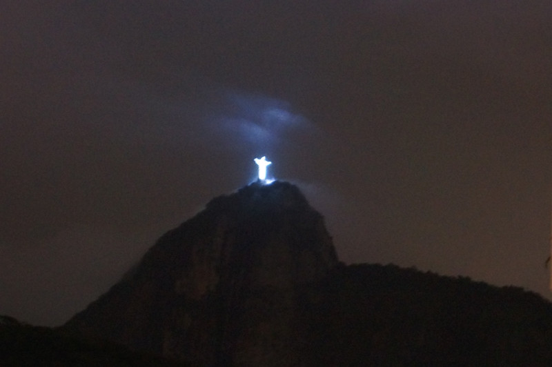 Jesus at night