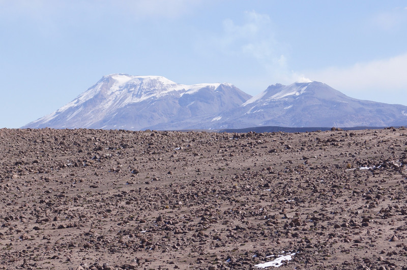 Volcano Hualca- 6025m