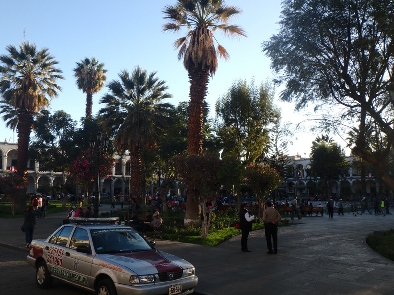 main square- Arequipa