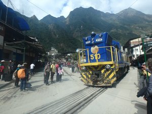 Peru Rail, from Aguas Calientes to Ollantaytambu