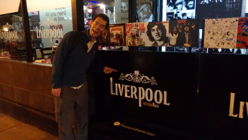 A Liverpool Bar in Lima!!!!!! :)