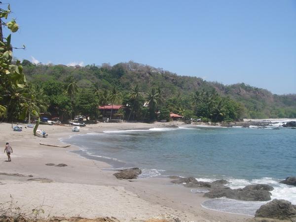 Beach outside Montezuma