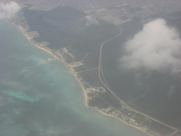 Arriving in Cancun
