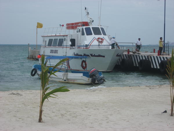 The ferry to Isla Mujeres