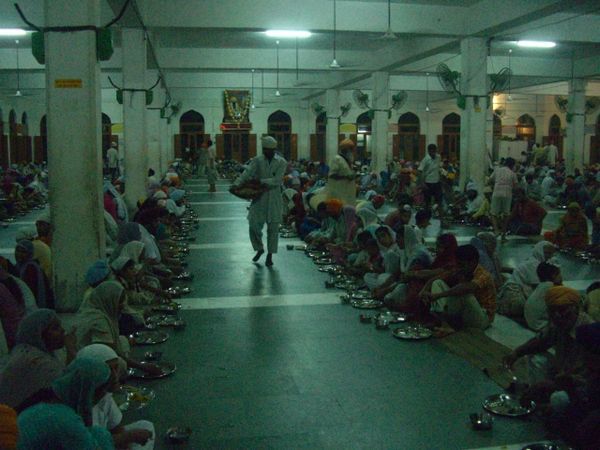 Dining hall, Golden Temple