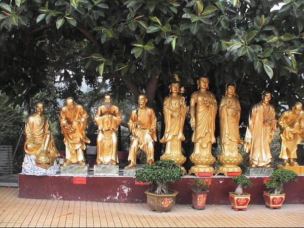 9 of the 10,000 Buddhas