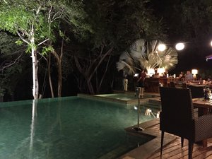 Pool at Puri Puri Restaurant 