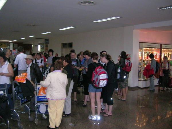 Arrival at Aeropuerto Iguazu