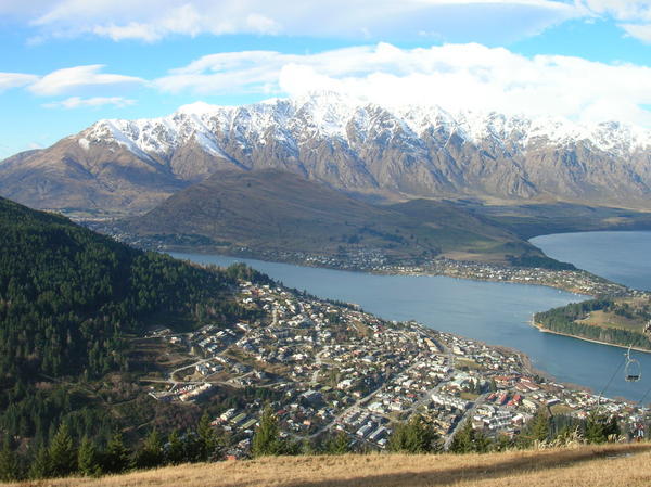 Queenstown from the top