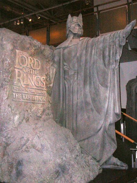 Entrance to the Lord of the Rings Exhibit