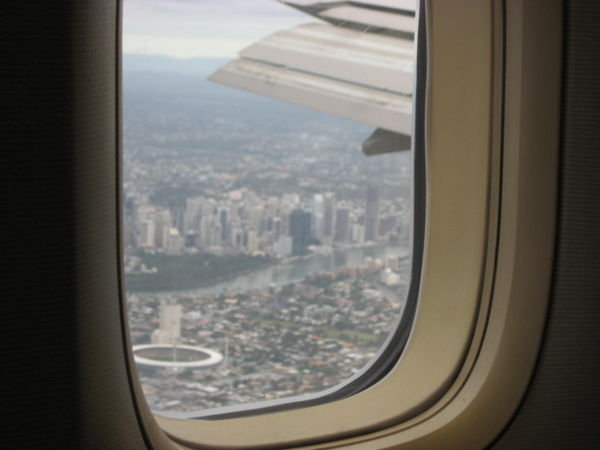 Arriving in Brisbane