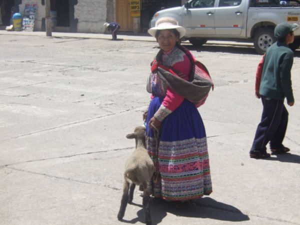 peruvian lady