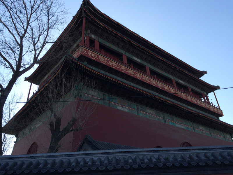 Drum tower of Beijing from southeast corner
