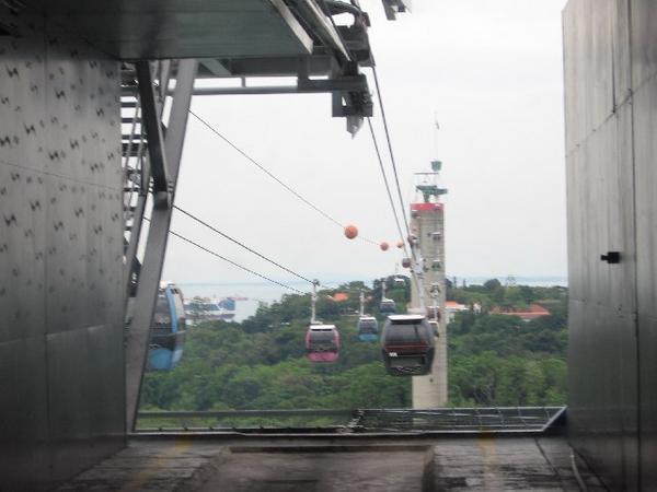Cable Car to Sentosa Island