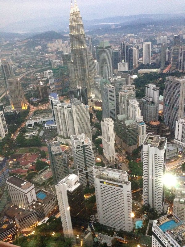 Kuala Lumpur from top