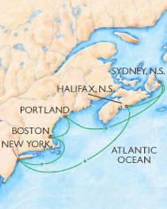 Canada/New England Itinerary