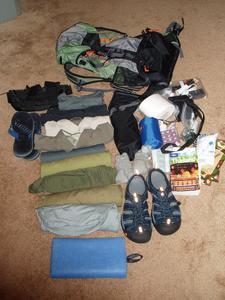 backpack contents