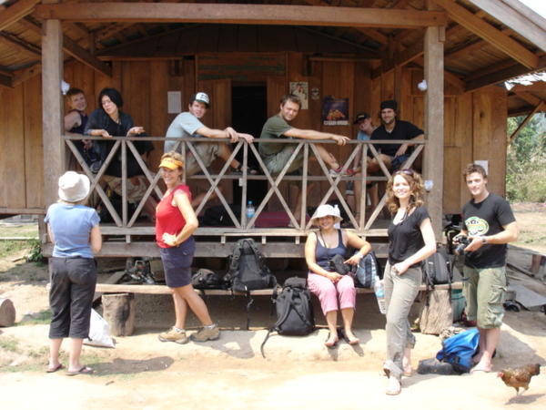 Us at the Jungle Hut