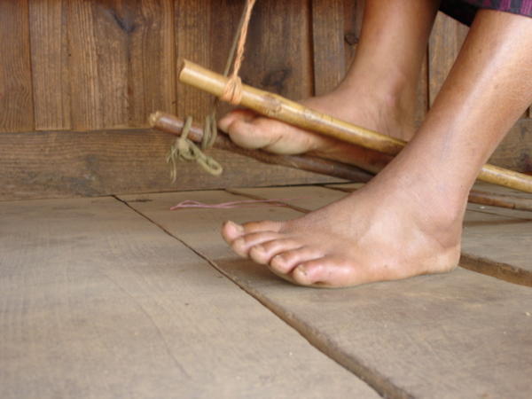 A Weaver's Feet