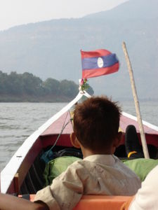 Lao Boat Ride