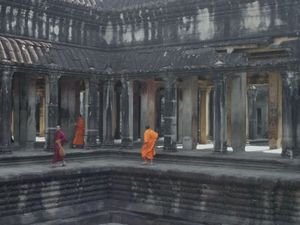 Saffron Robed Monks 