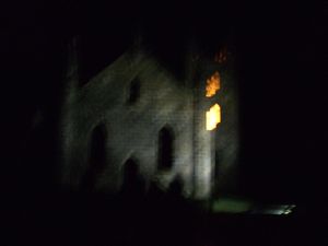 spooky church