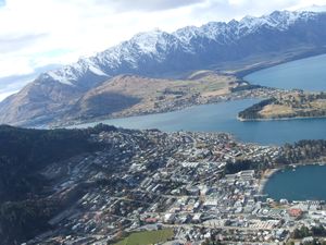 Queenstown from the skies