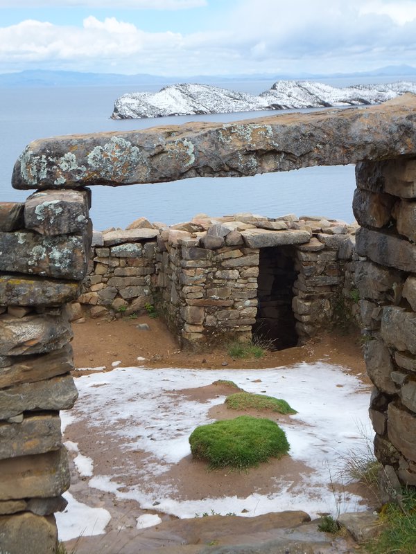 Inca Ruins Post Hail Storm
