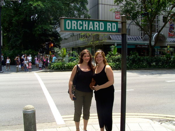Me and laura at Orchard Road