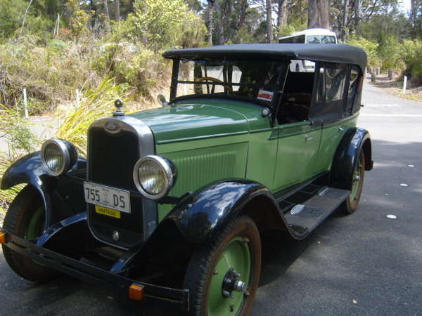 Margarets vintage car