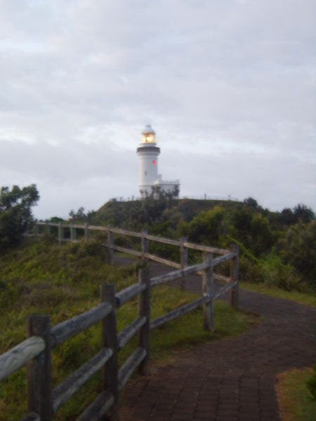 The Lighthouse at Sunrise
