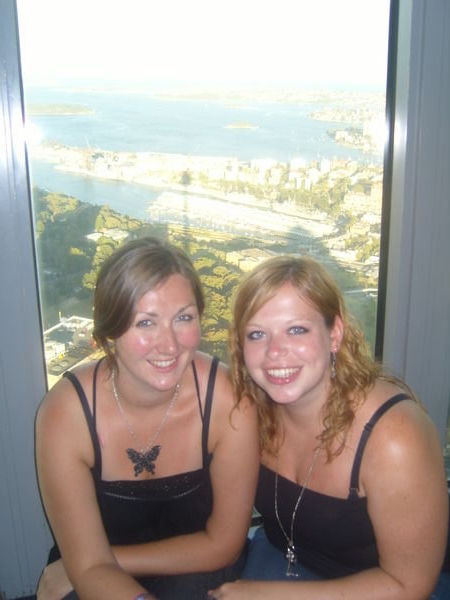 Me and Laura at the tower